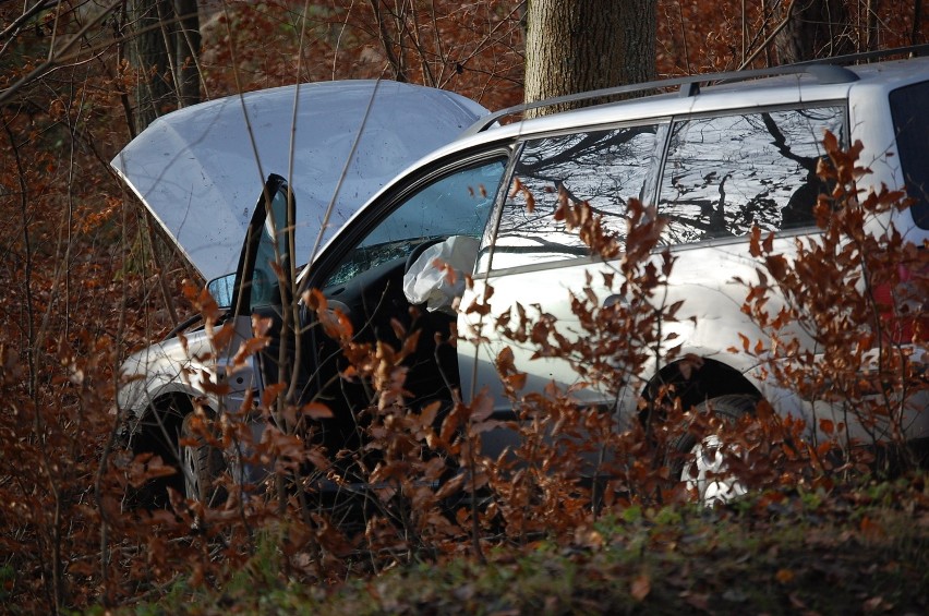 Wypadek na trasie Bytów-Borzytuchom