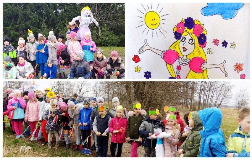 Dzieci w Perzynach powitały Panią Wiosnę