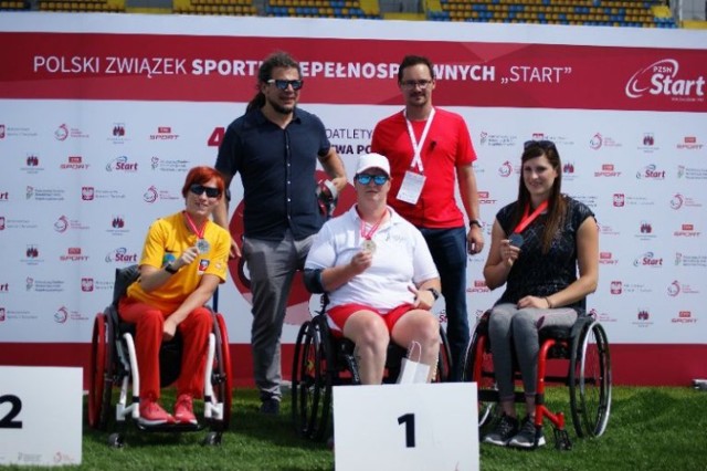 Agnieszka Borowska (z prawej) znów na podium mistrzostw Polski!