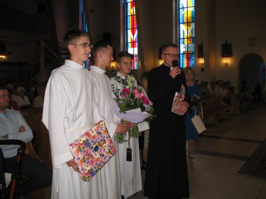 Pożegnanie organisty w parafii św. Floriana