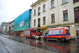 Wyciek gazu i pożar w kamienicy przy ul. Legionów w Łodzi