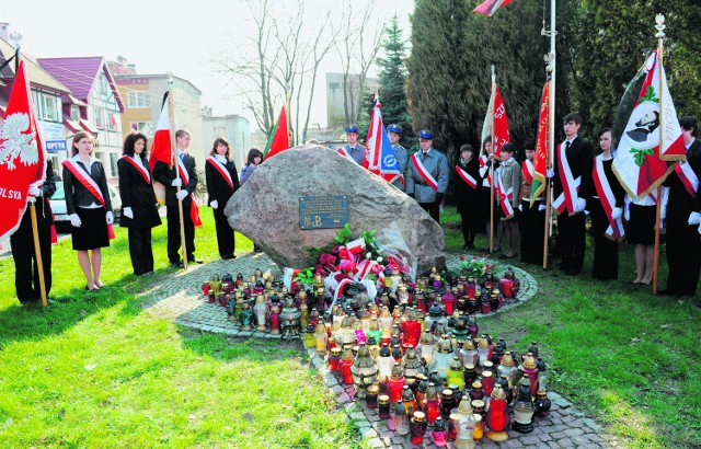 &#8233;&#8233;Pomnik Sybiraków w Sztumie. Stał się miejscem pamięci o tych, którzy nie dotarli do Katynia