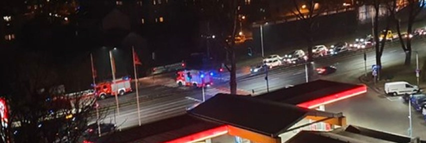 Wypadek na Opolskiej, zdjęcia dzięki uprzejmości czytelnika