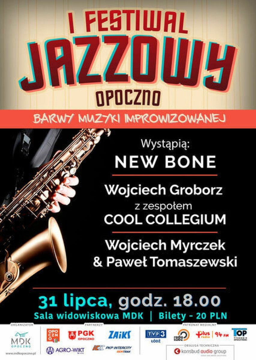 Festiwal jazzowy w Opocznie już w najbliższy weekend! PROGRAM