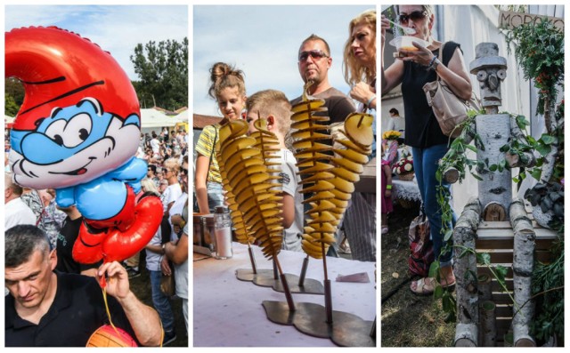 W niedzielę (9 września) w bydgoskim Myślęcinku odbył się Jarmark Kujawsko-Pomorski 2018. Dla odwiedzających przygotowano mnóstwo atrakcji - występy muzyczne, pokazy tańca ludowego, zabawy dla dzieci. Były stoiska z różnymi przysmakami. Można było zjeść na miejscu kapustę z szarymi kluskami, różnego rodzaju racuchy, pierożki, bigos, nie zabrakło też tradycyjnego chleba ze smalcem i ogórkiem. Odwiedzający chętnie kupowali wyroby z gęsiny i miody. Zobaczcie naszą fotorelację z jarmarku.

Jarmark Kujawsko-Pomorski 2018 w Bydgoszczy [2]
