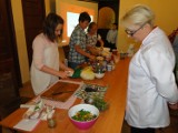 Mistrz Kuchni w Mysłowicach: Uczniowie gotowali, a Maria Ożga oceniała. Było smacznie! [ZDJĘCIA]