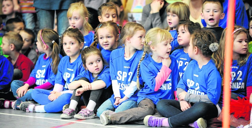 Oleśnica: Pięciolatki bawiły się na szkolnej olimpiadzie