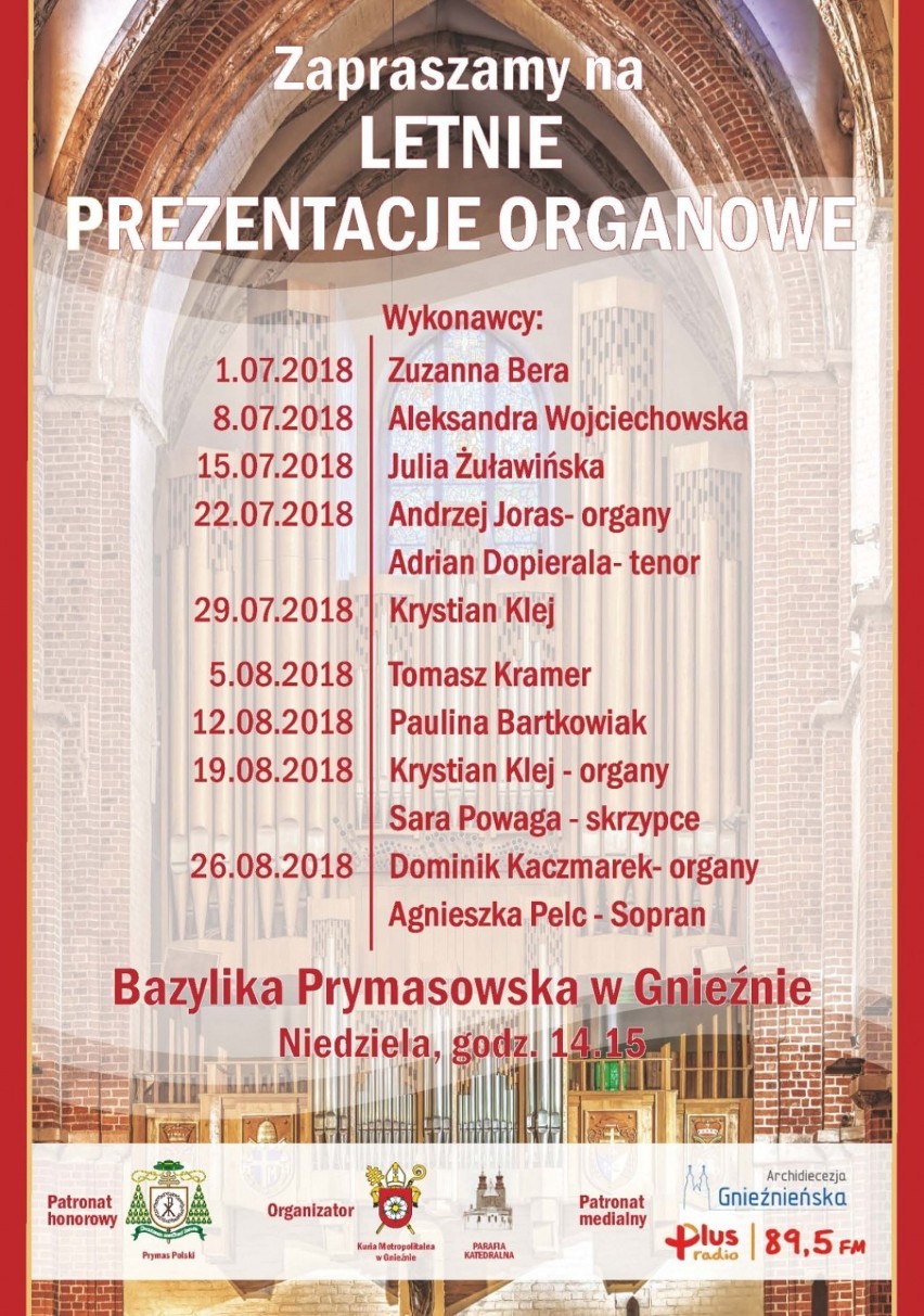 Tym razem na organach zagra Andrzej Jonas, a zaśpiewa Adrian...