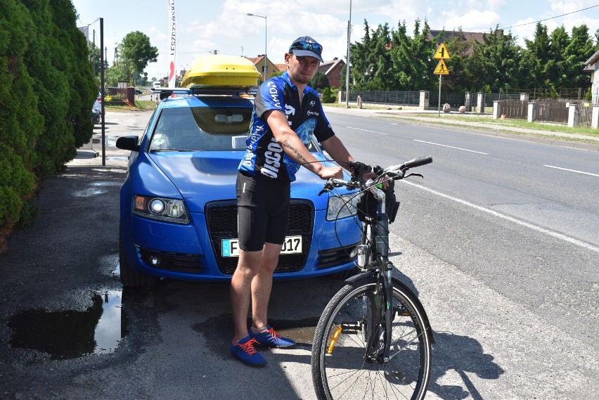 Rajd po życie córki. Mikołaj Drożdżyński wyruszył w samotną walkę! 400 kilometrów na rowerze po życie córki!