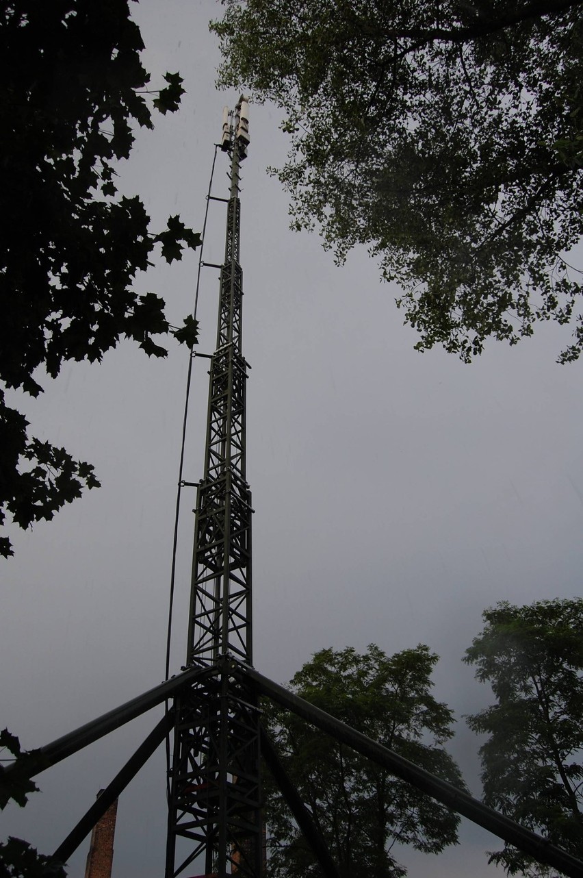 Wieża telefonii komórkowej w Stegnie