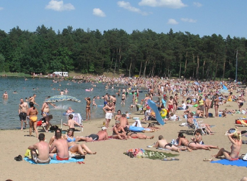 Plaża w Kamionkach to jedno z najpopularniejszych kąpielisk...