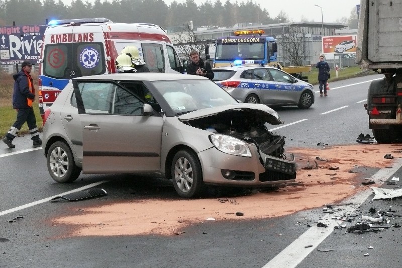 Dzisiaj doszło do wypadku na ul. Legnickiej. Zderzyły się...