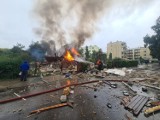 Toruń: Co się stało przy ul. Wybickiego? Wielki wybuch zmiótł jednorodzinny budynek. Zobacz zdjęcia!