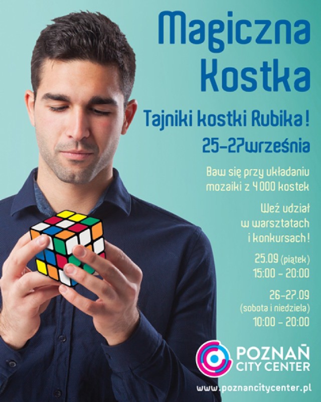 Weekend z magiczną kostką Rubika odbędzie się w dniach 25-27 września