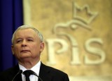 Sylwetka Jarosława Kaczyńskiego, jedynki na warszawskiej liście PiS