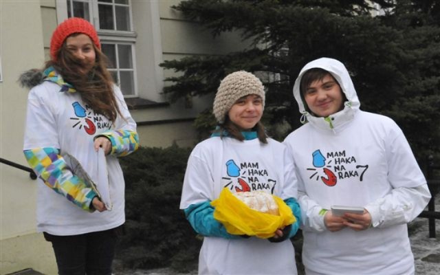 Happening "Mam haka na raka" w Kościanie