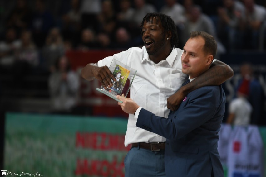 Gerrod Henderson na meczu Anwil Włocławek - Start Lublin 86:63. Zdjęcia kibiców