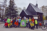 Tak było na rowerowym wypadzie Szlakiem Kościołów Drewnianych z KTR Kujawia Inowrocław. Zdjęcia