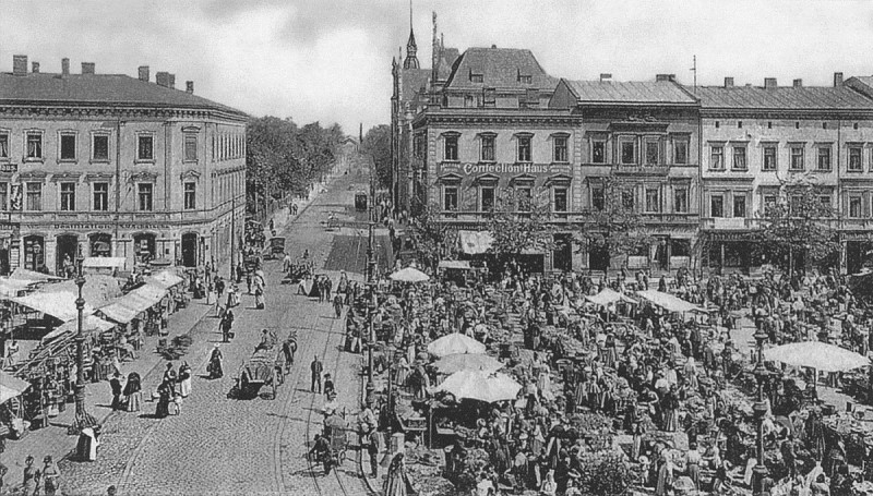 Katowice rynek, rok 1901

Pierwszy plan miasta z 1856 roku...