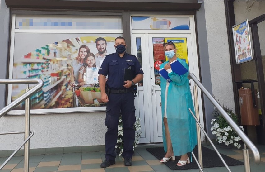 Brodnica. Kontrole Policji i Sanepidu w autobusach, na...