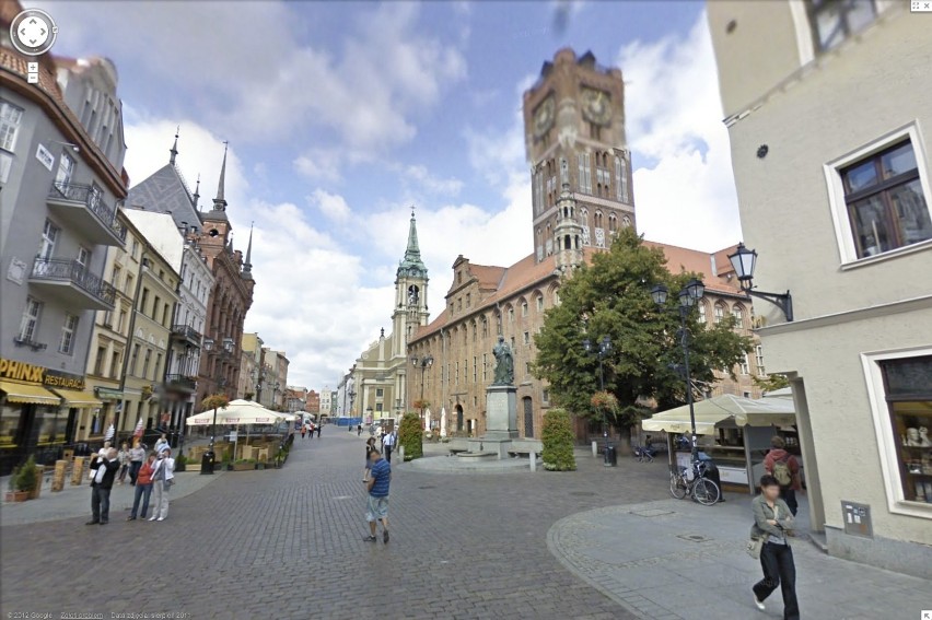Zobacz Toruń na zdjęciach Google Street View!