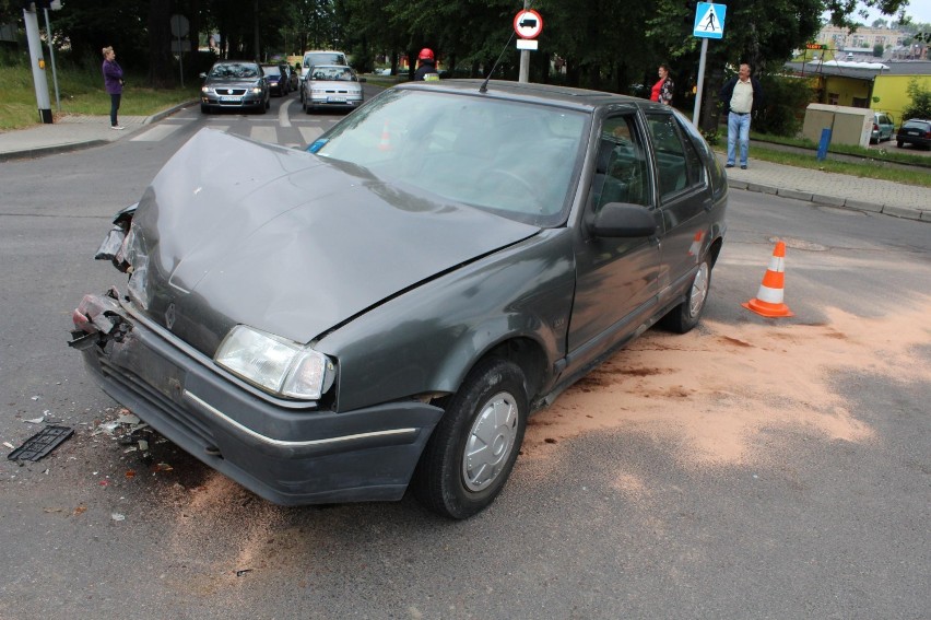 Wypadek w Olkuszu