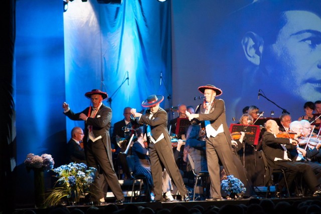 12.08.2014 Koncert na trzech tenorów Tomasz  Kuk, Adam Zdunikowski, Adam Sobierajski w Krynicy fot.Wojciech Zawadzki