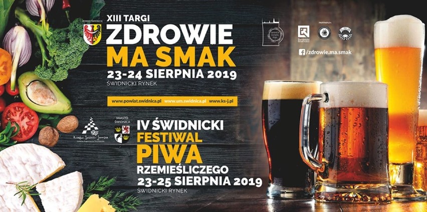 W piątek startują XIII Targi Zdrowej Żywności i IV Festiwal Piwa w Świdnicy!