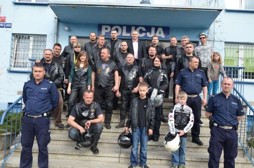 Myszków: Akcja motocyklistów MKM i Policji [FOTO]