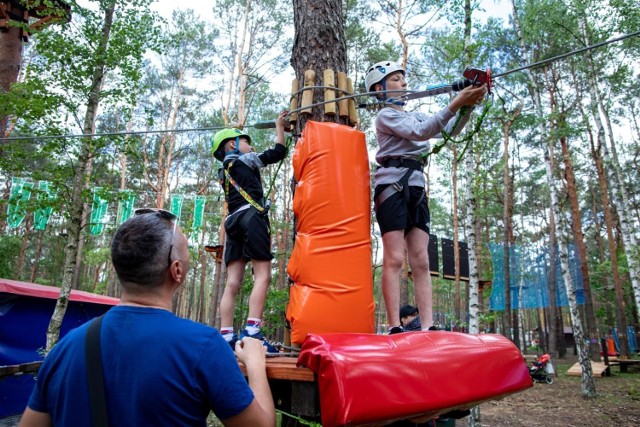 W bydgoskim Myślęcinku od piątku 21 maja 2021 zostanie otwarty m.in. park linowy