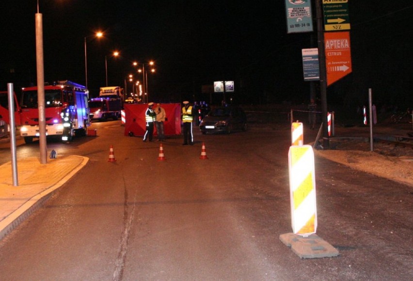 Śmiertelny wypadek motocyklisty w Bytomiu [zdjęcia]
