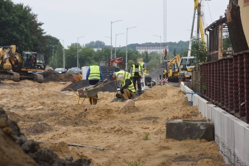 A tak powstawał pierwszy odcinek Trasy Aglomeracyjnej w...