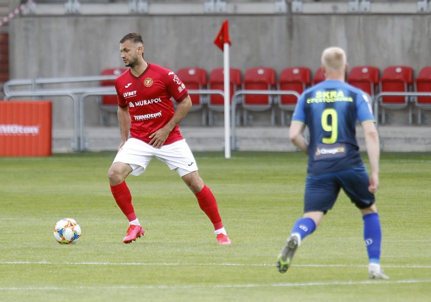 Zobaczcie jak Widzew przegrał ze Skrą Częstochowa 1:2