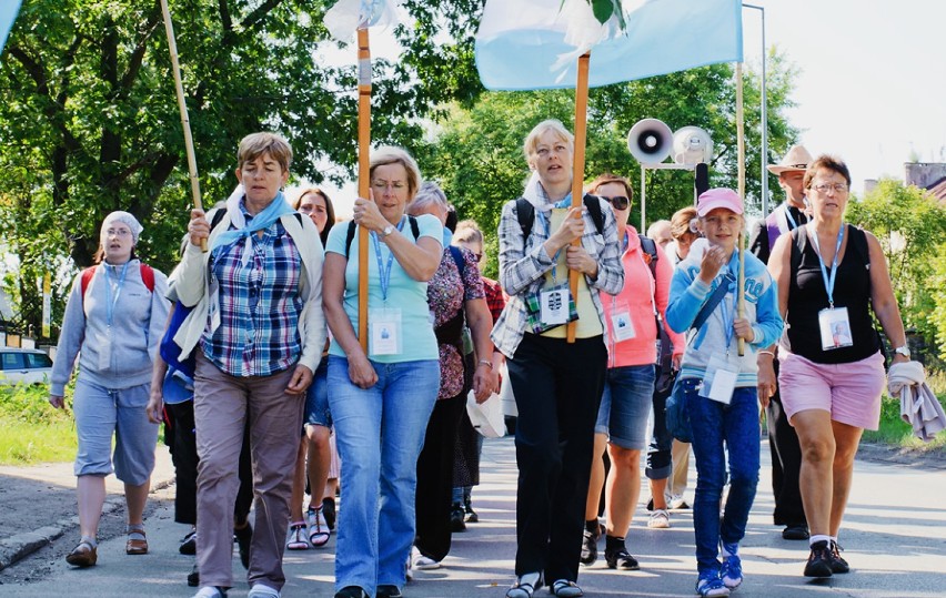 Pielgrzymka Zagłębiowska dotarła na Jasną Górę w poniedziałek