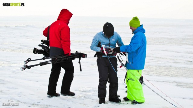 Grand Prix Snowkite Tour 2014. Pierwszy etap zawodów - Krynica Morska.