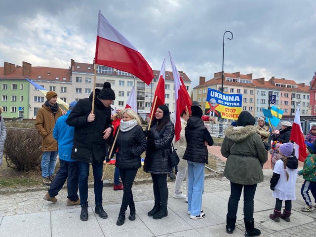 "Stop wojnie" i "Nigdy więcej wojny" - bannery z takimi hasłami pojawiły się na nyskim proteście zorganizowanym przed dwoma tygodniami.