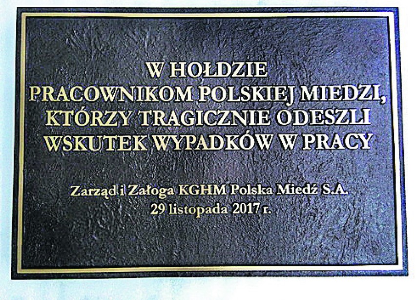 Hołd ofiarom tragedii w kopalni „Rudna”