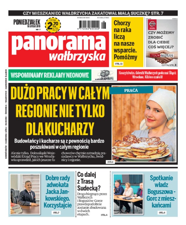 Panorama Wałbrzyska wydanie z 18 lutego 2019 r.