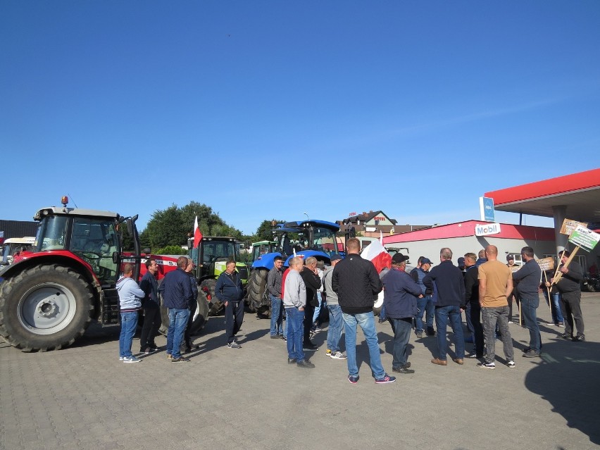 W środę, 25 sierpnia od g. 9 do g. 20 rolnicy protestują w...