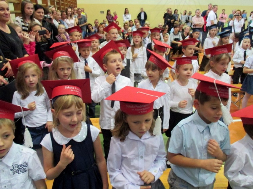 Pasowanie uczniów w Szkole Podstawowej nr 7 w Kaliszu