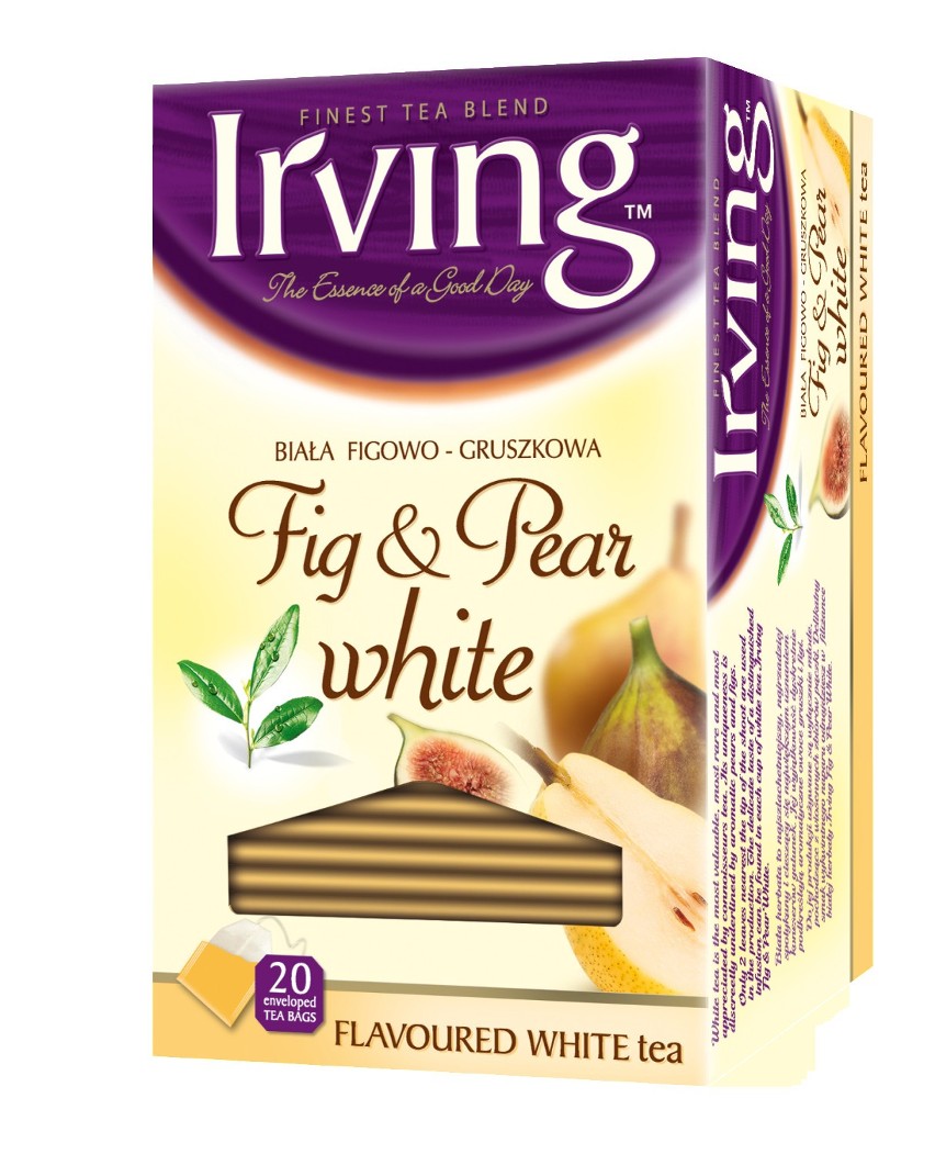 Biała herbata IRVING Figowo – Gruszkowa (Fig & Pear White)