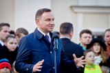 Prezydent Andrzej Duda będzie gościł nieopodal Świecia