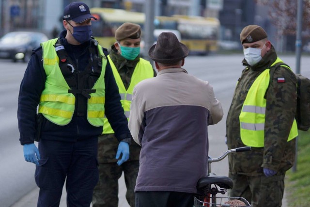 Policja w Kaliszu: Ponad 170 interwencji związanych z łamaniem zakazu przemieszczania się