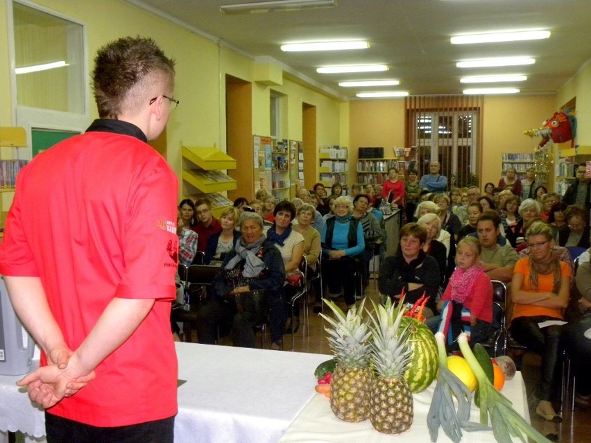 Rzeźbienie w owocach w Raciborzu