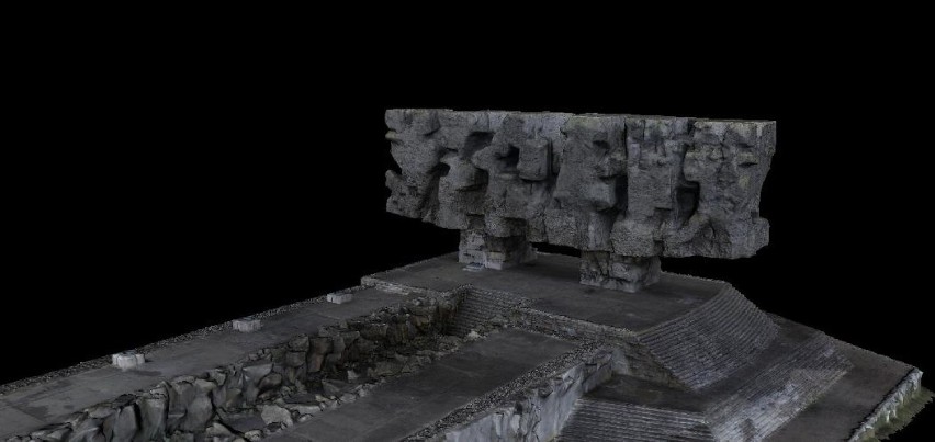 W Muzeum na Majdanku powstał pomnik w wersji 3D