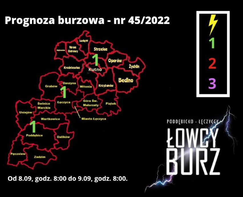 Nadchodzi załamanie pogody. Łowcy Burz zapowiadają nawalne opady. Ostrzeżenie także z Wojewódzkiego Centrum Zarządzania Kryzysowego PROGNOZA