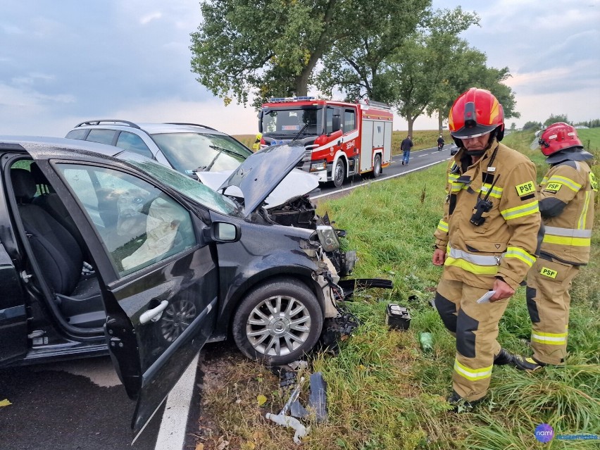 Wypadek na drodze Brześć Kujawski - Wieniec