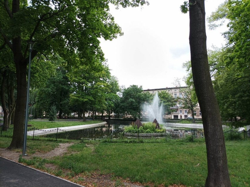 Nowości w parku na Pl. Kościuszki