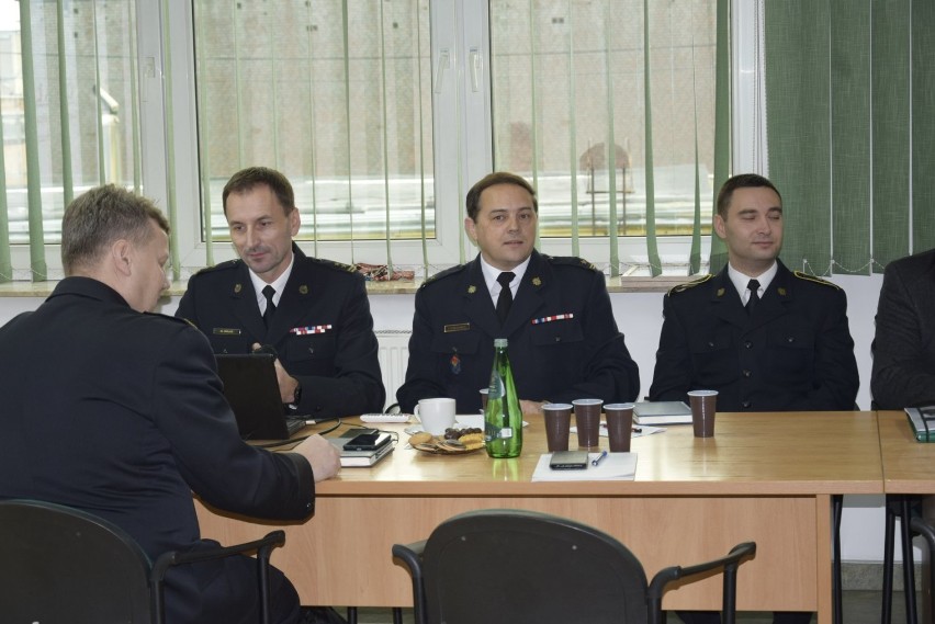 Narada podsumowująca 2018 rok odbyła się w komendzie Państwowej Straży Pożarnej w Tomaszowie Maz. [ZDJĘCIA]