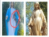 W miejscowości Kościerzyna - Wybudowanie pojawiła się wyjątkowo piękna figurka Maryi